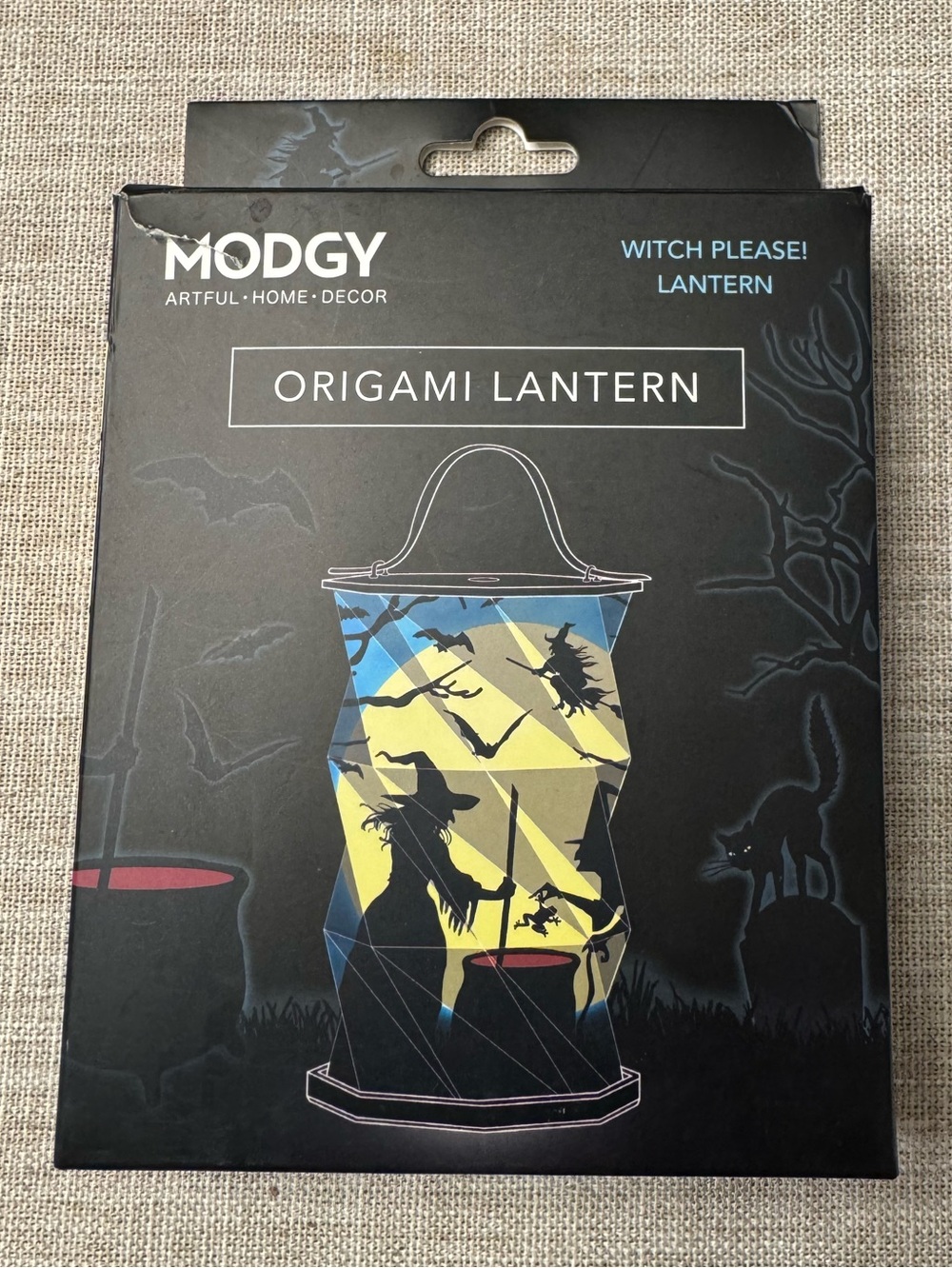 Modgy Witch Please ! Origami Lantern